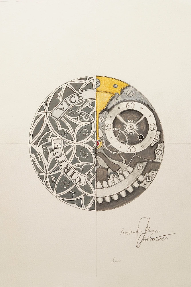 Эскиз "Virtue Vice"